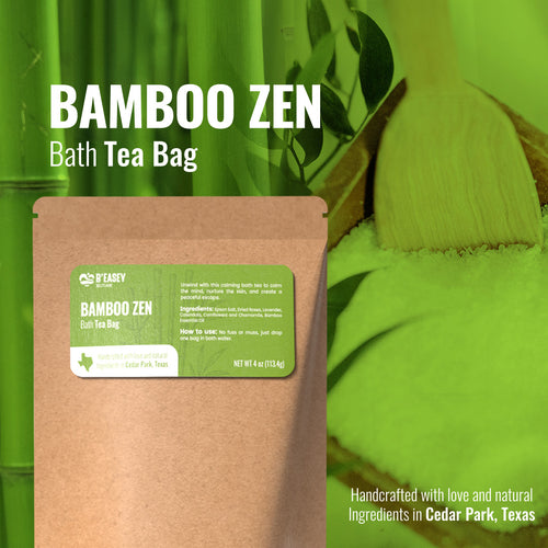 B’Easey Selfcare Bamboo Zen Bath Tea Bags (4oz)
