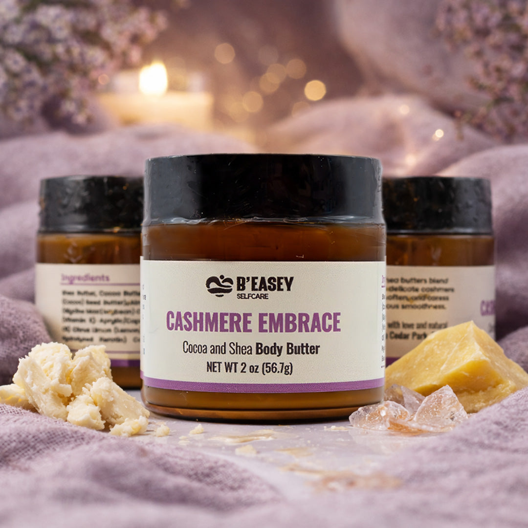 B’Easey Selfcare Cashmere Embrace Body Butter 2oz