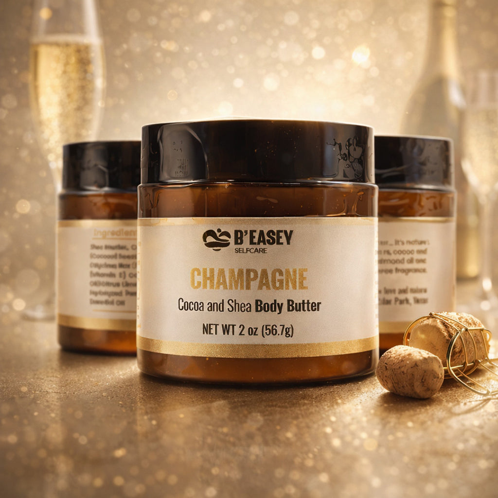 B’Easey Selfcare Champagne Body Butter 2oz