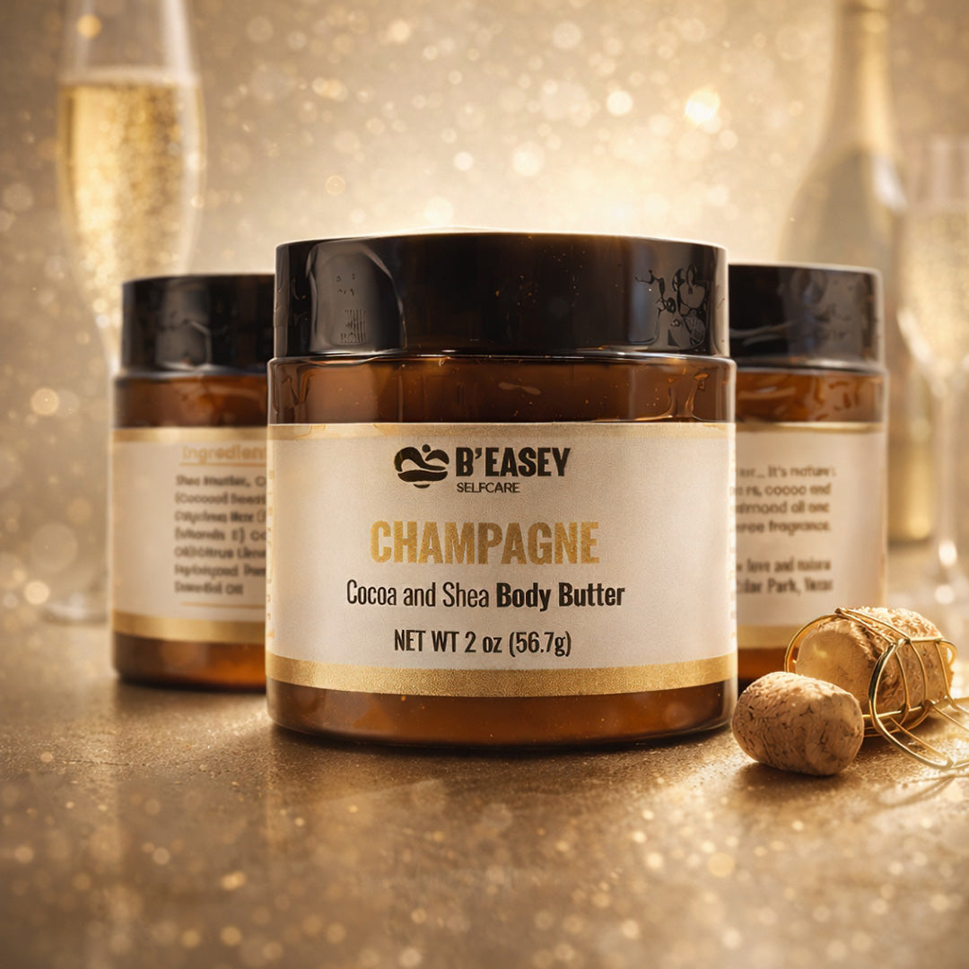 B’Easey Selfcare Champagne Body Butter 2oz