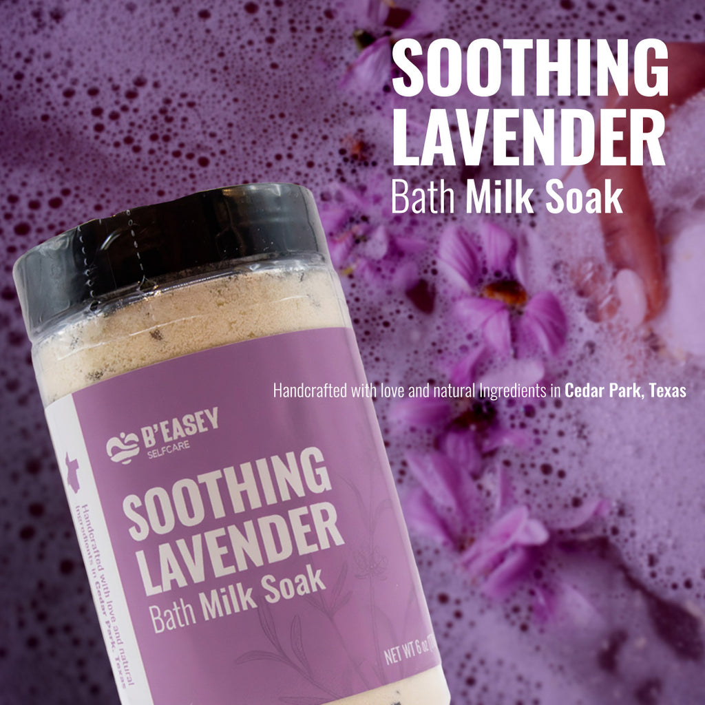 B’Easey Selfcare Soothing Lavender Bath Milk Soak (6oz)