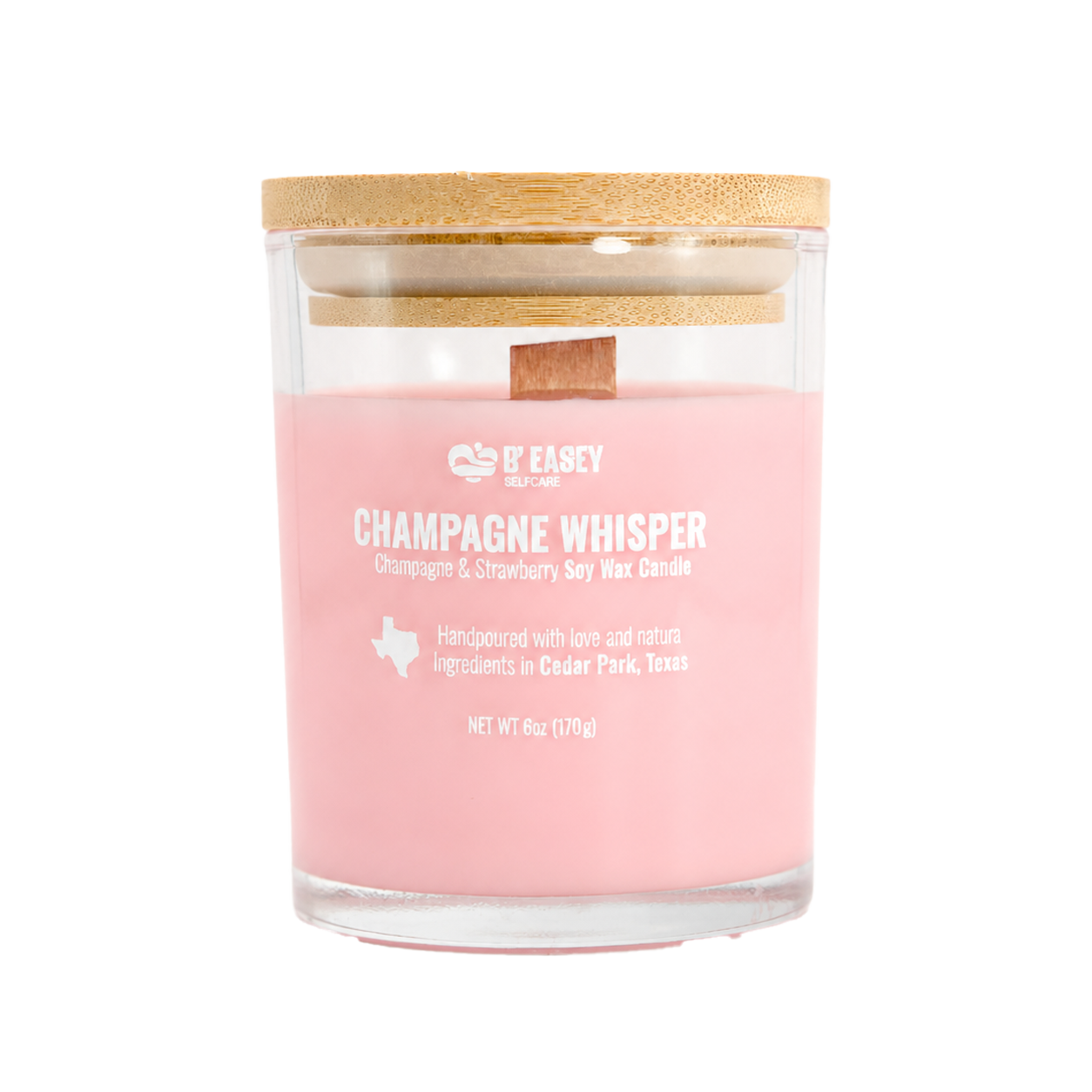Champagne Whisper Soy Wax Candle