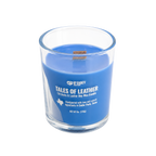 Velas de cera de soja B'Easey Selfcare - Tales of Leather  | Libros antiguos y cuero - 85 g