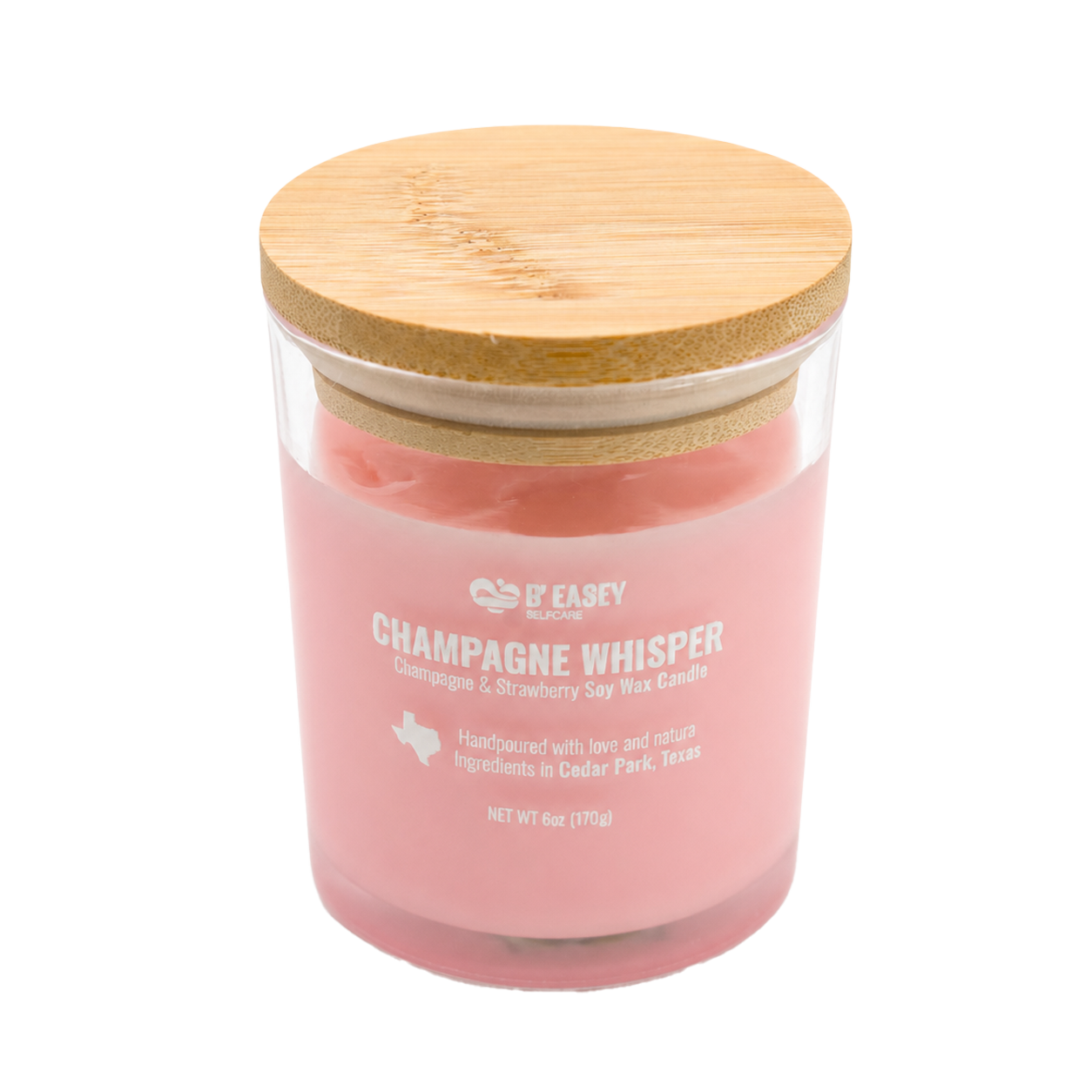 Champagne Whisper Soy Wax Candle