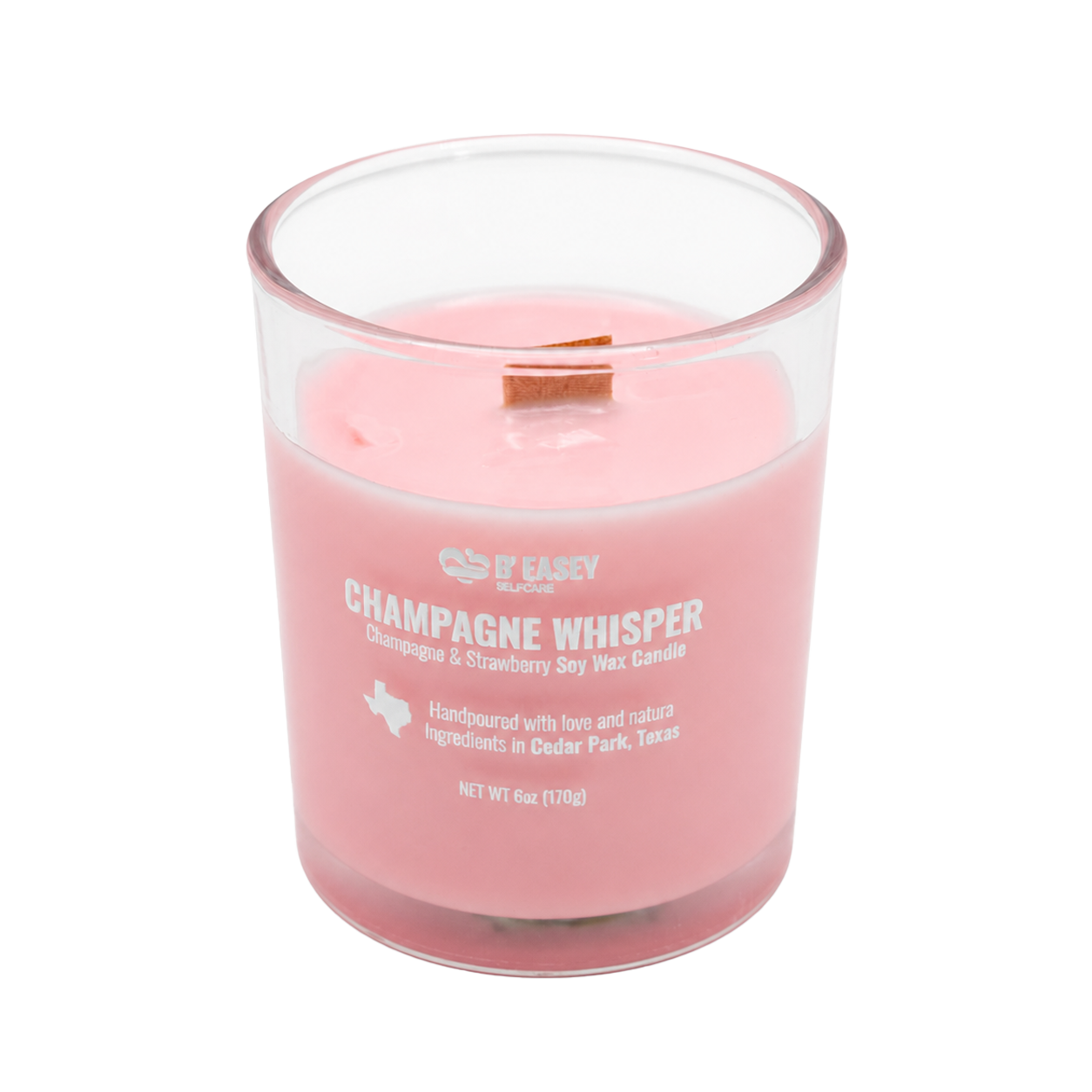 Champagne Whisper Soy Wax Candle