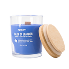 Velas de cera de soja B'Easey Selfcare - Tales of Leather  | Libros antiguos y cuero - 85 g