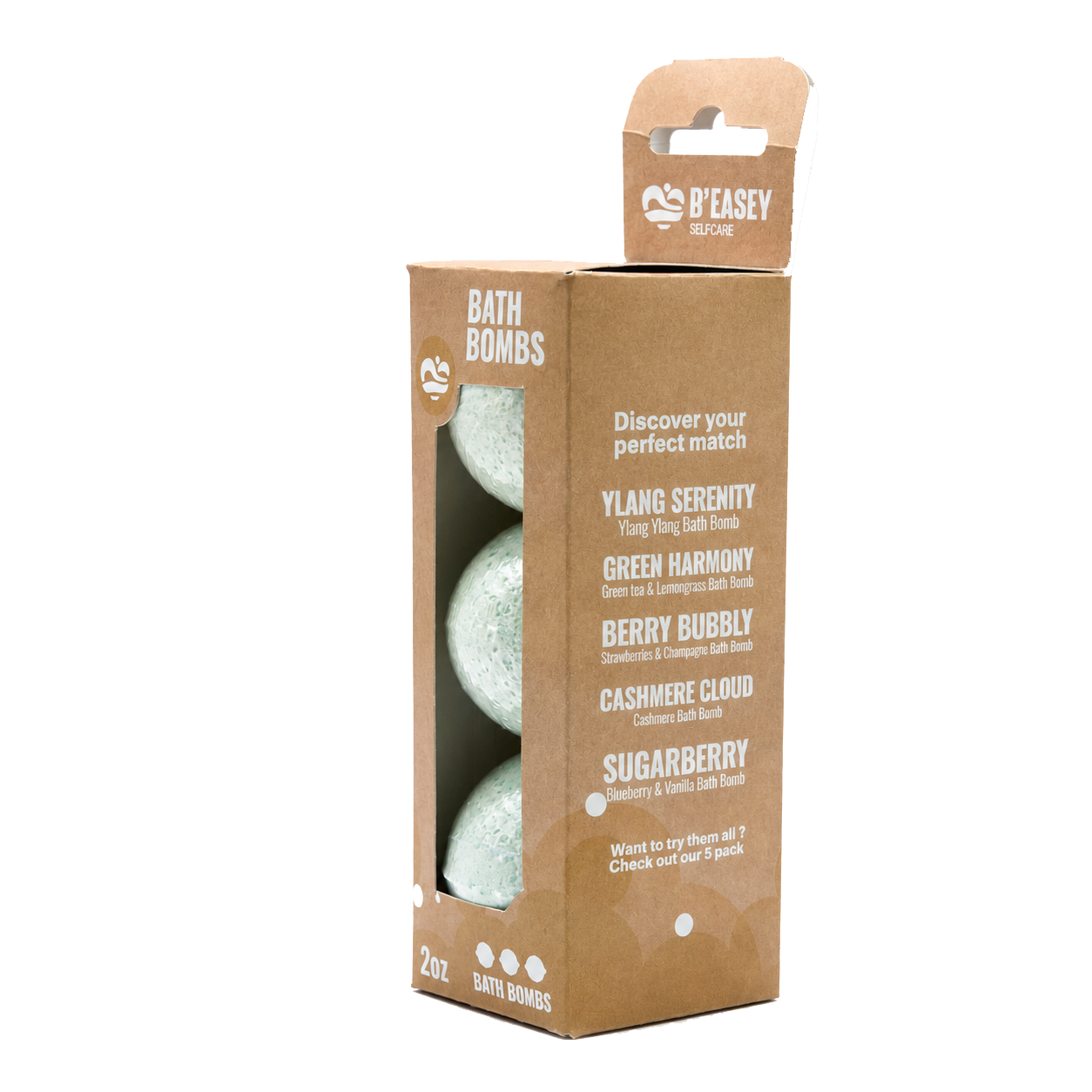 Green Harmony Handmade Bath Bomb