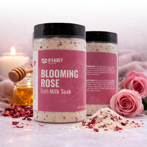 B’Easey Selfcare Blooming Rose Bath Milk Soak (6oz)