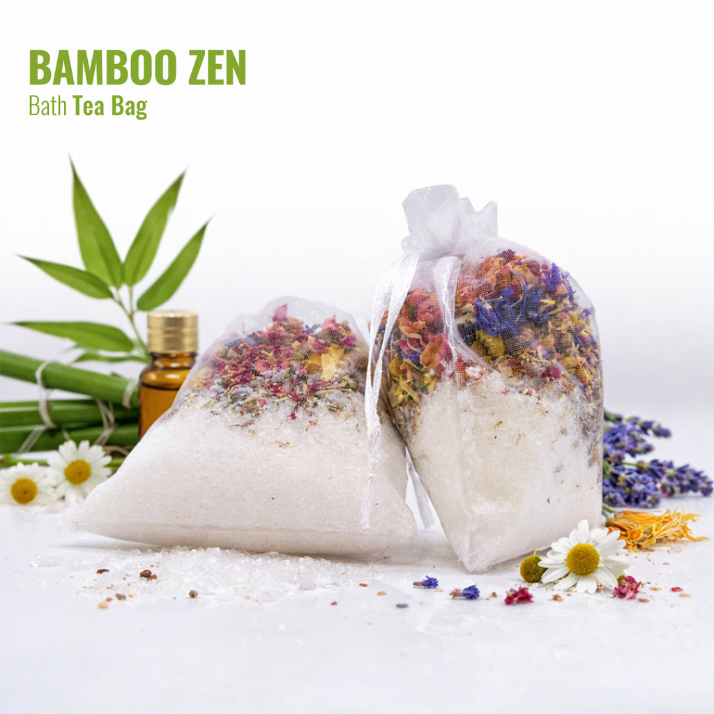 B’Easey Selfcare Bamboo Zen Bath Tea Bags (4oz)