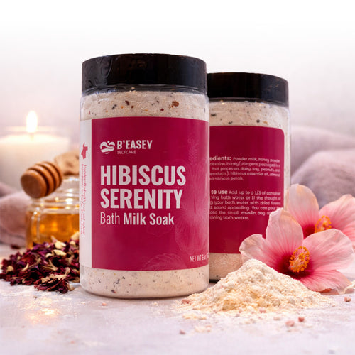 B’Easey Selfcare Hibiscus Serenity Bath Milk Soak (6oz)