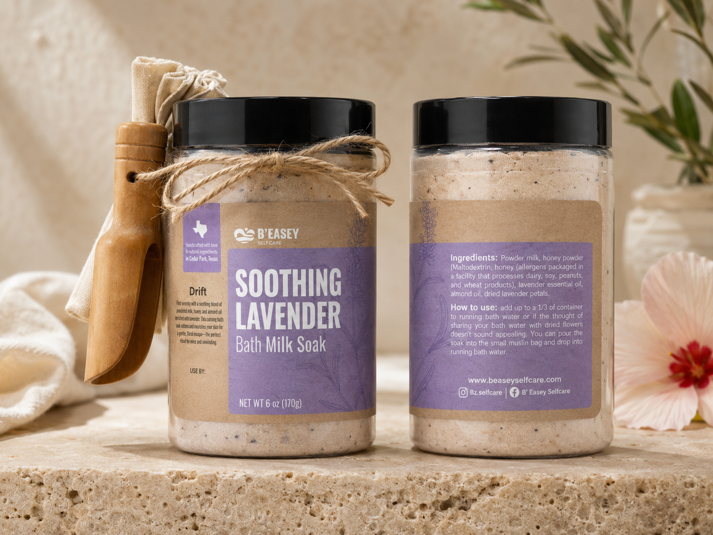 Soothing Lavender Bath Milk Soak