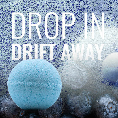 B’ Easey Selfcare Bath Bombs (2oz) - SugarBerry Blueberry & Vanilla