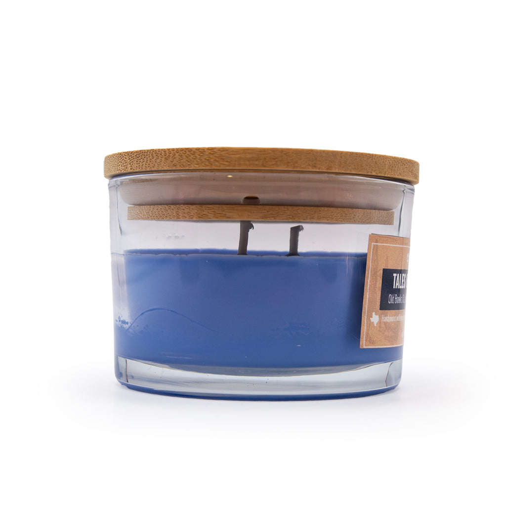 Velas de cera de soja B'Easey Selfcare - Tales of Leather  | Libros antiguos y cuero - 85 g