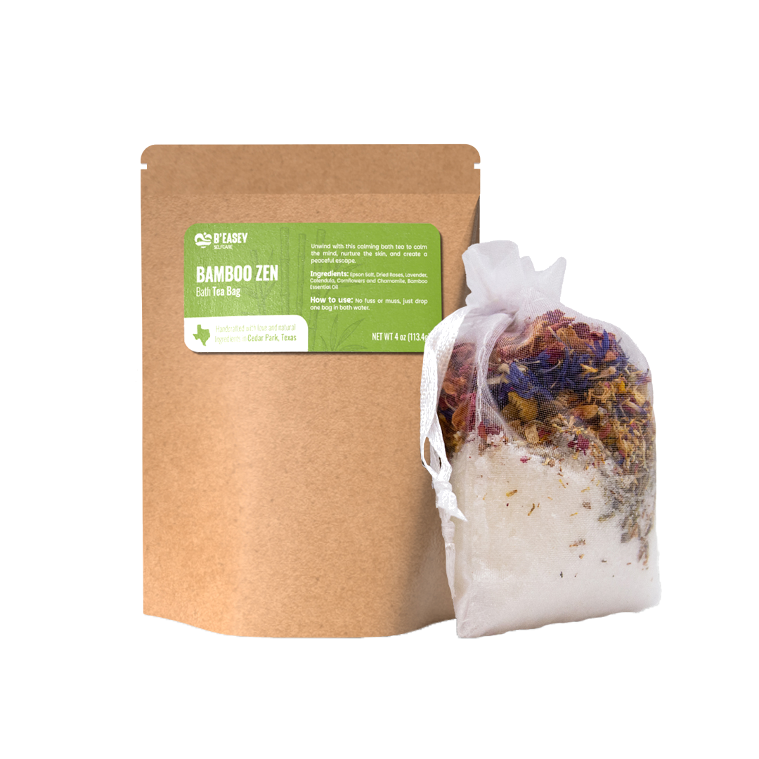 B’Easey Selfcare Bamboo Zen Bath Tea Bags (4oz)