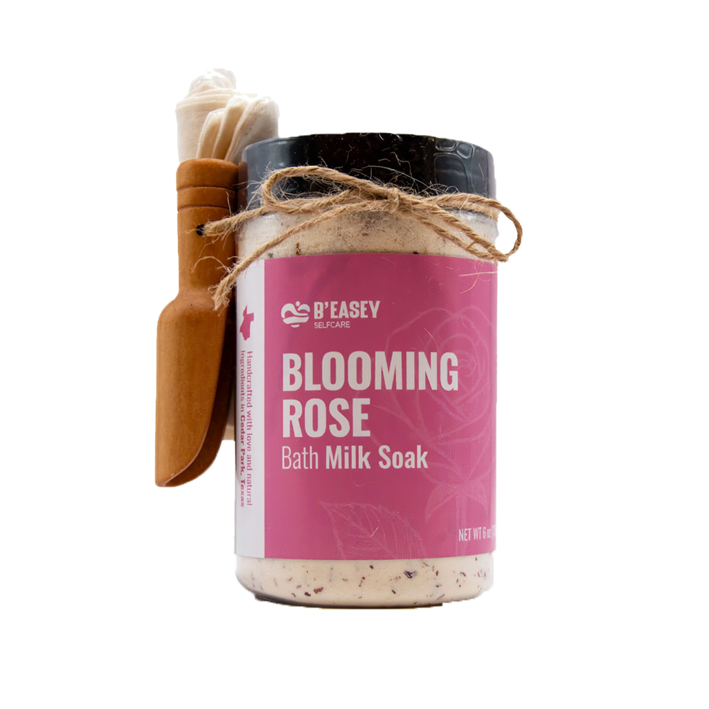 B’Easey Selfcare Blooming Rose Bath Milk Soak (6oz)
