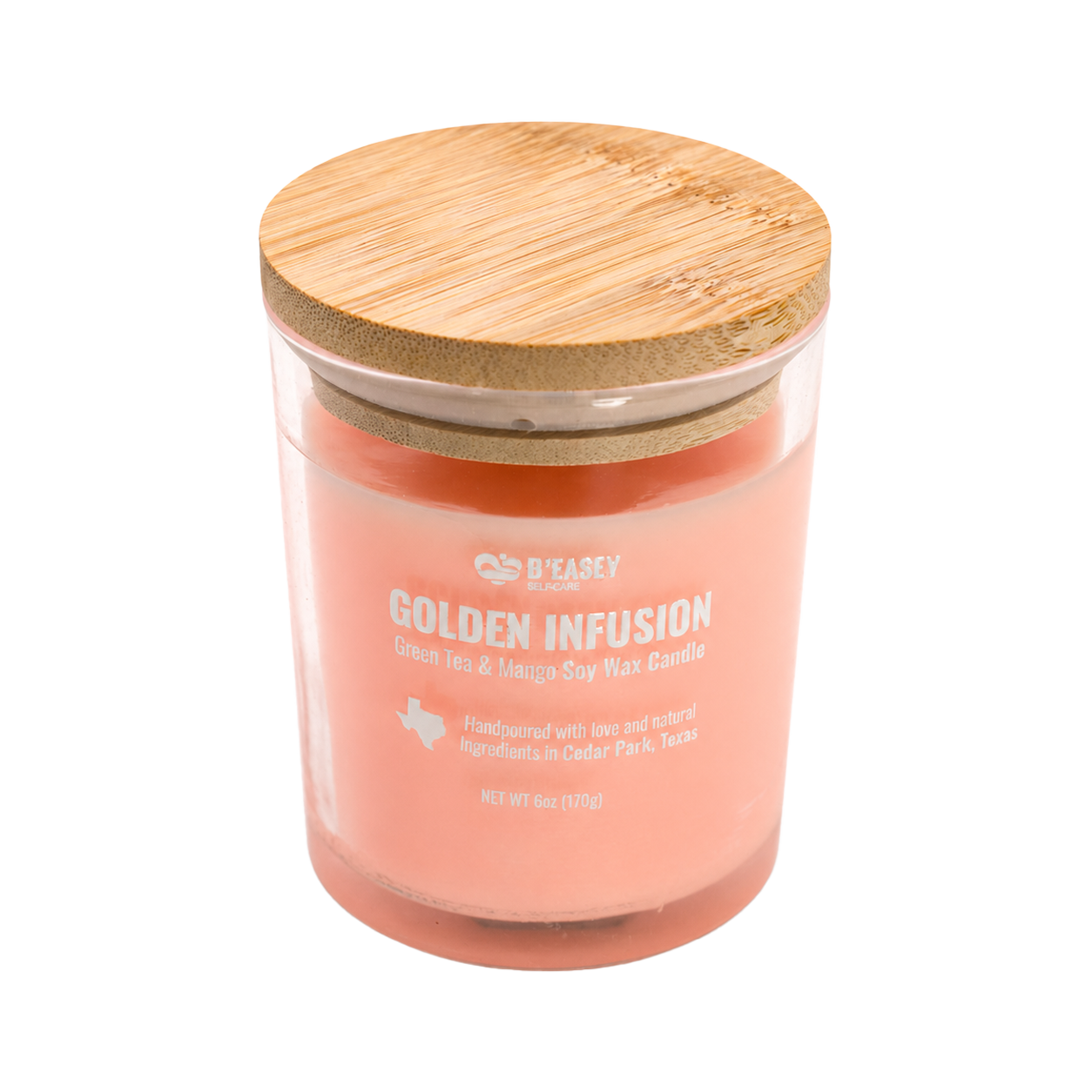 Golden Infusion Soy Wax Candle