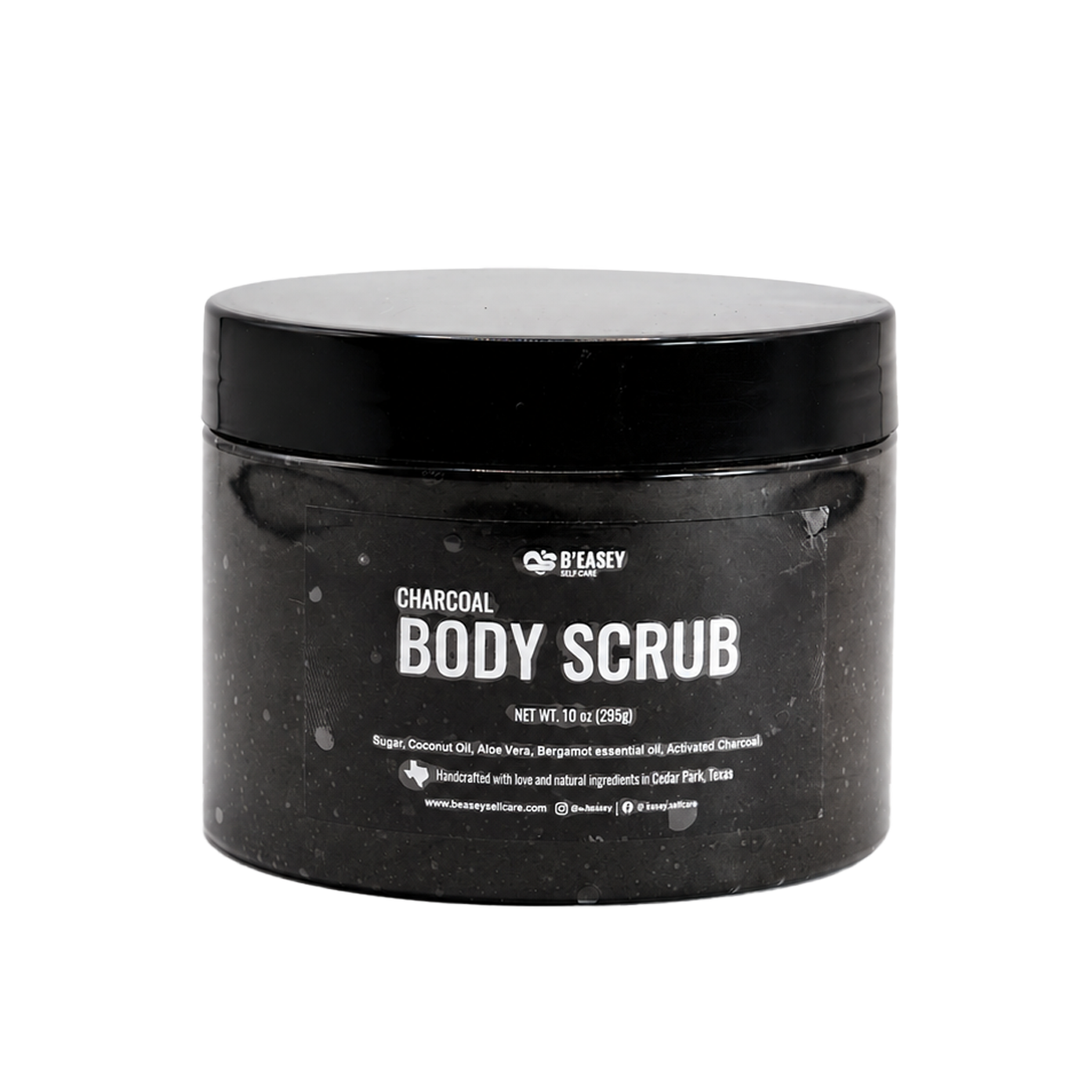 Charcoal Sugar Body Scrub