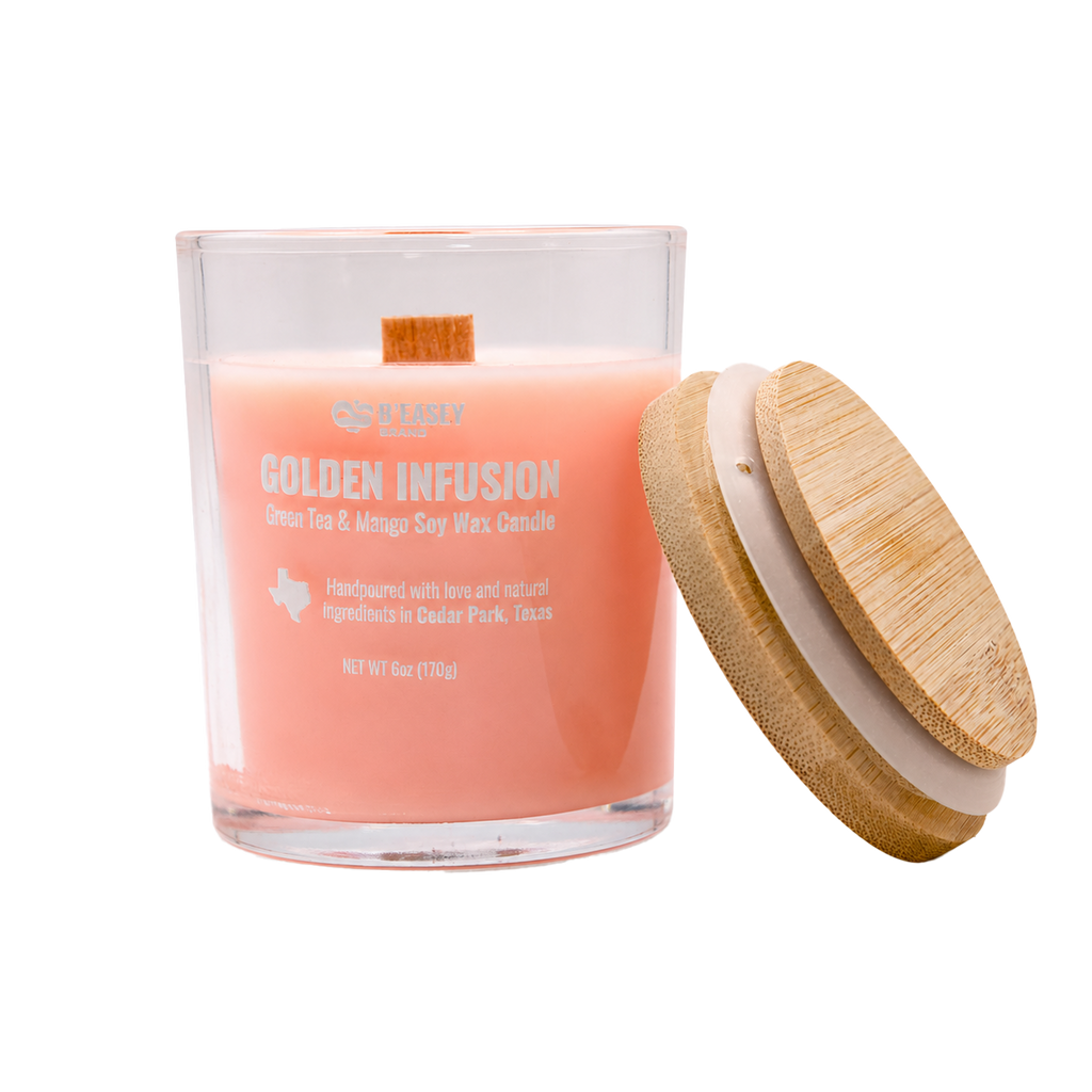 Golden Infusion Soy Wax Candle