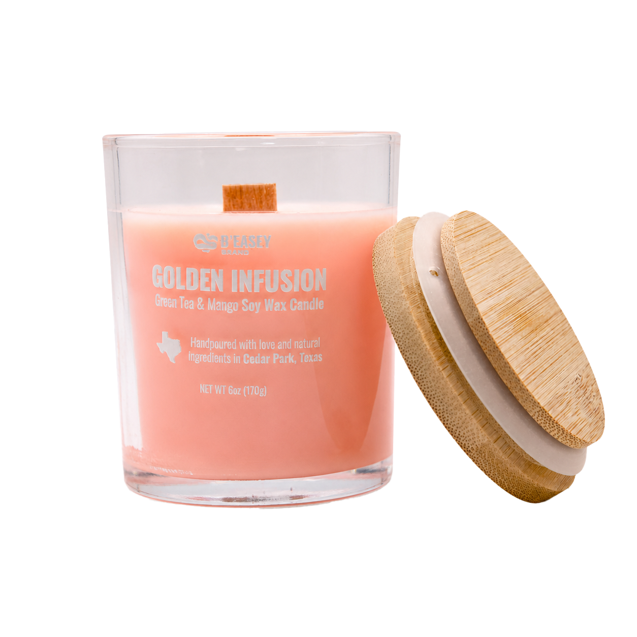Golden Infusion Soy Wax Candle