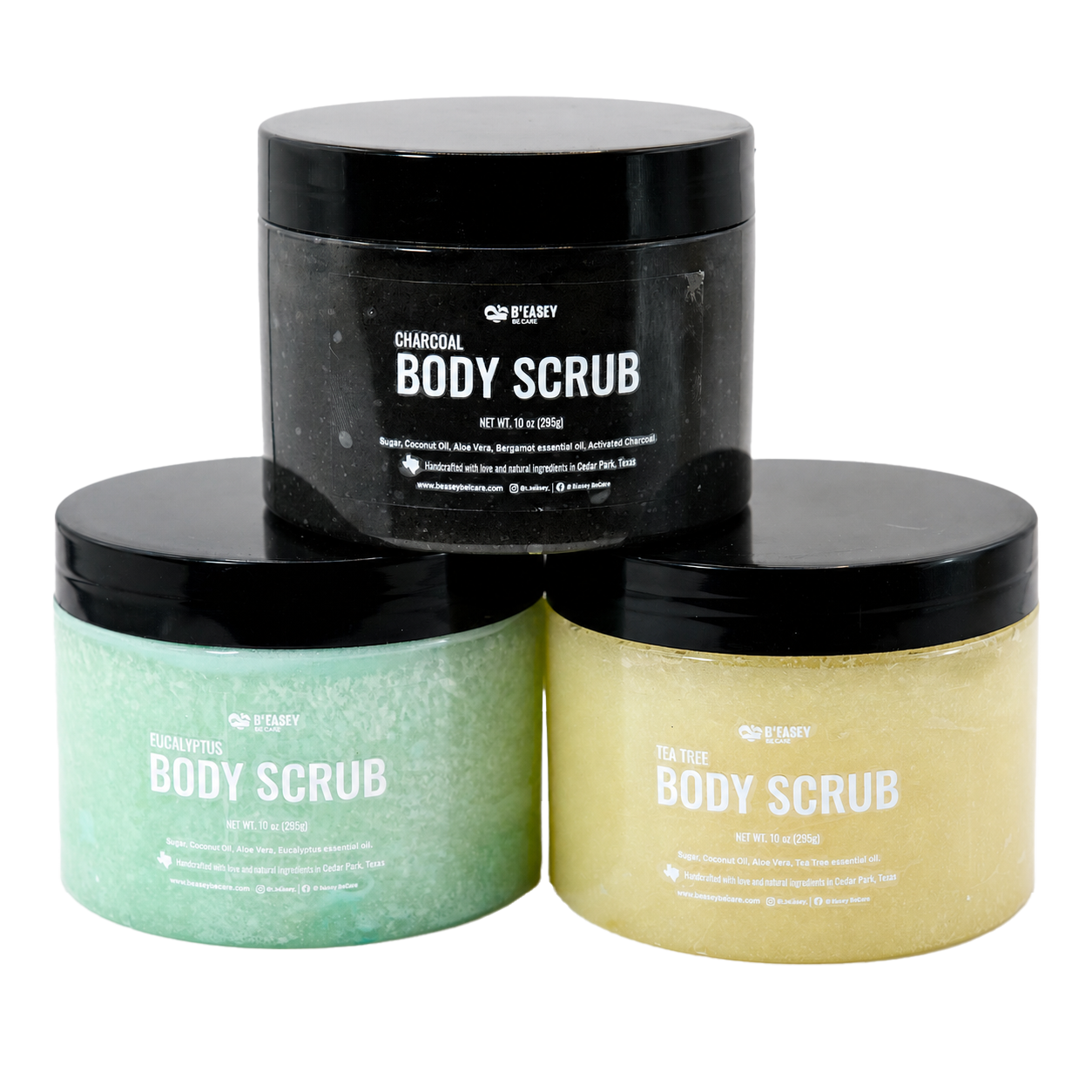 Sugar Body Scrub Collection – 3 Pack