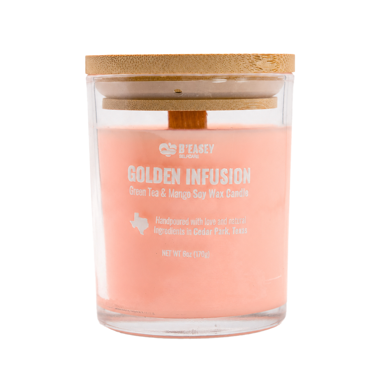 Golden Infusion Soy Wax Candle
