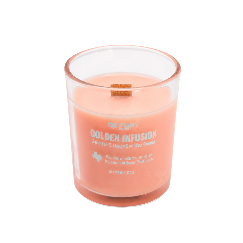 Golden Infusion Soy Wax Candle