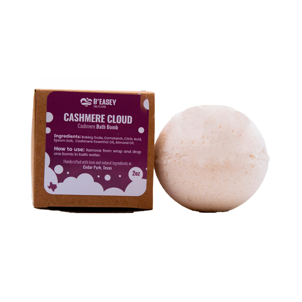 B’ Easey Selfcare Bath Bombs (2oz) - Cashmere Cloud