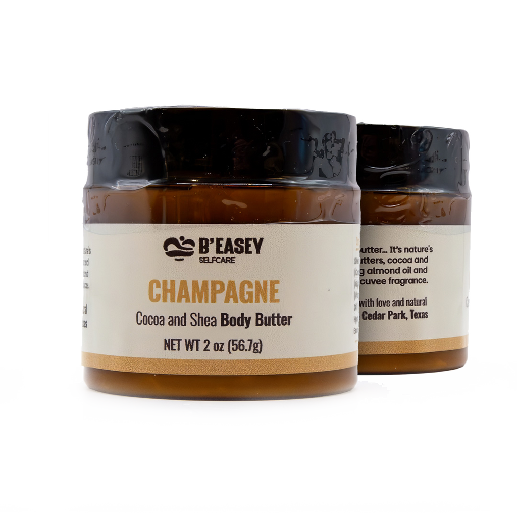 B’Easey Selfcare Champagne Body Butter 2oz