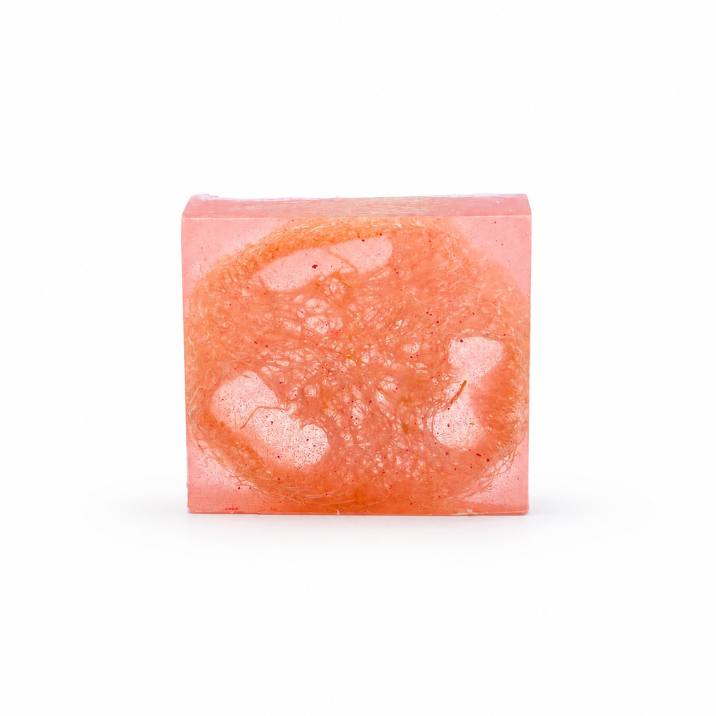 Sunrise Citrus Handmade Loofah Soap Bar