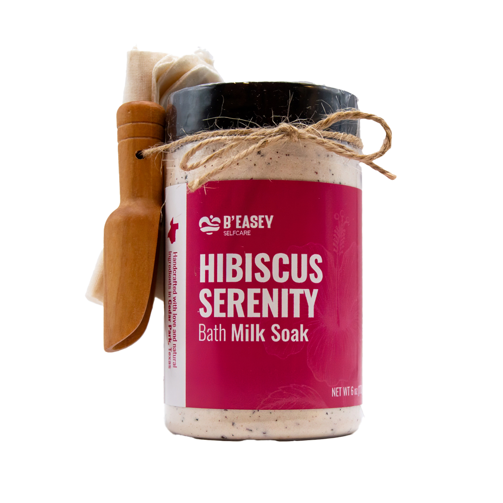 B’Easey Selfcare Hibiscus Serenity Bath Milk Soak (6oz)