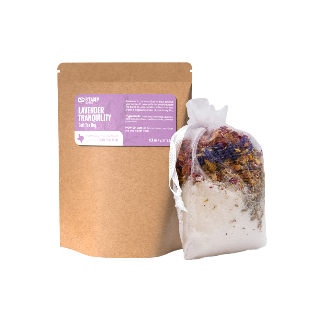 Bolsitas de té de baño B'Easey Selfcare Lavender Tranquility (113 g)