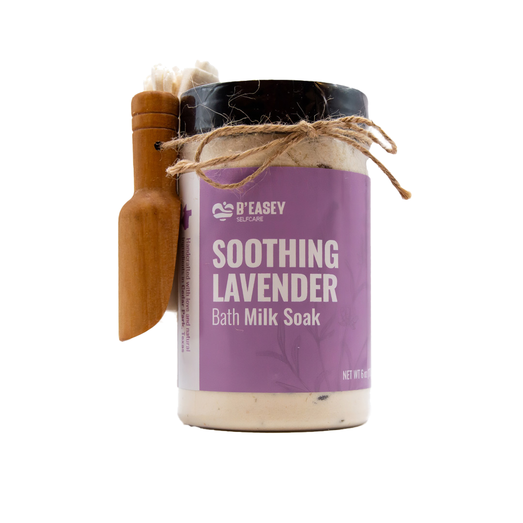 B’Easey Selfcare Soothing Lavender Bath Milk Soak (6oz)