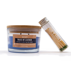 Velas de cera de soja B'Easey Selfcare - Tales of Leather  | Libros antiguos y cuero - 85 g