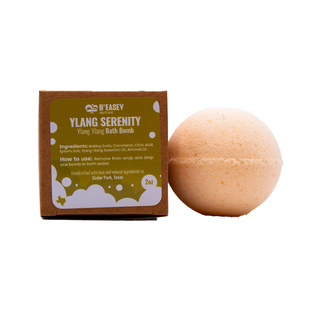 B’ Easey Selfcare Bath Bombs (2oz) - Ylang Serenity